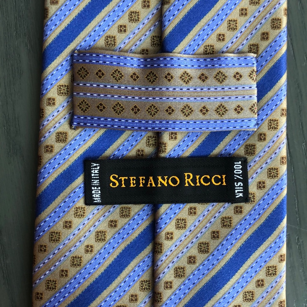 Stefano Ricci Tie 100% Silk